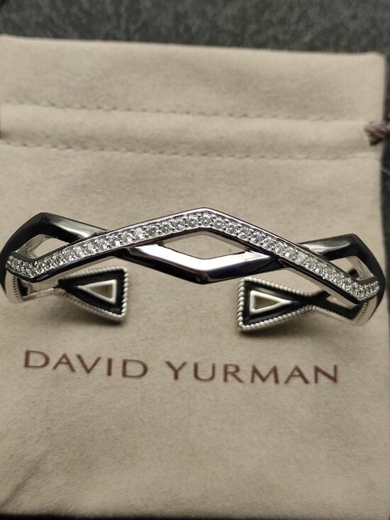David Yurman Sterling Silver Cuff Bracelet